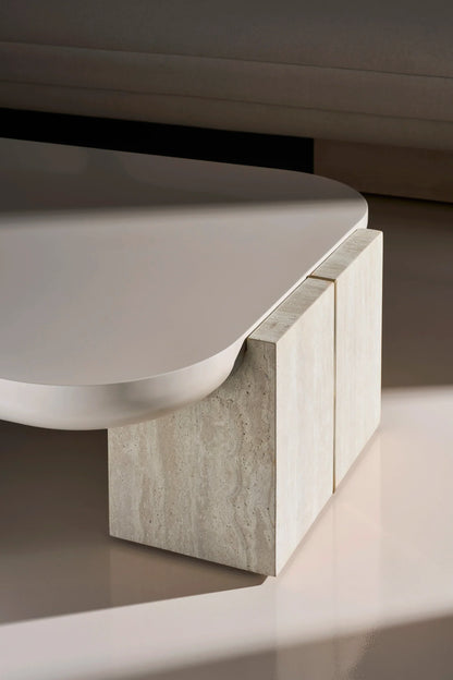 Overlap Rec Cocktail Table Light