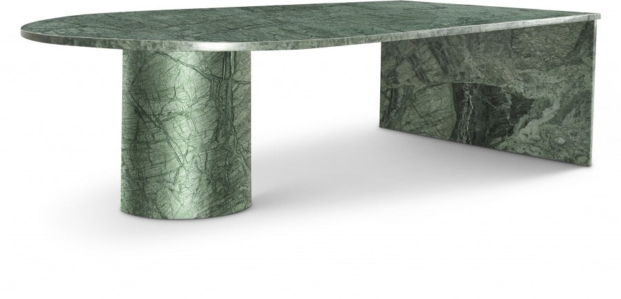 Salerno Genuine Marble Coffee Table - Green