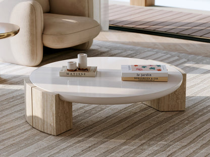 Overlap Chair Ecru