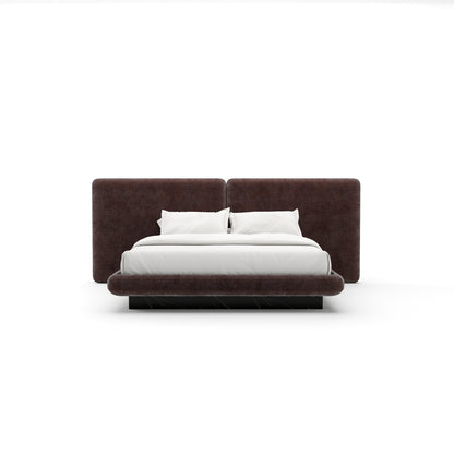 Overlap Uph 2 Pnl Kg Bed Dk Taupe