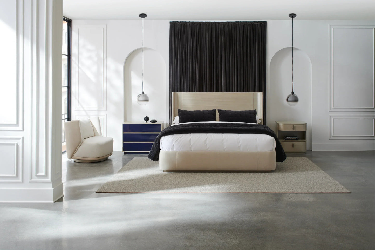 Da Vita Platform Bed - King