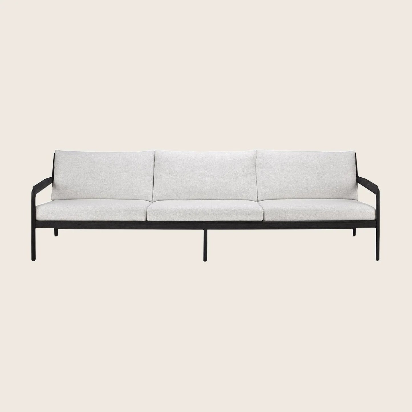 Black Jack Outdoor 3-Seater Sofa