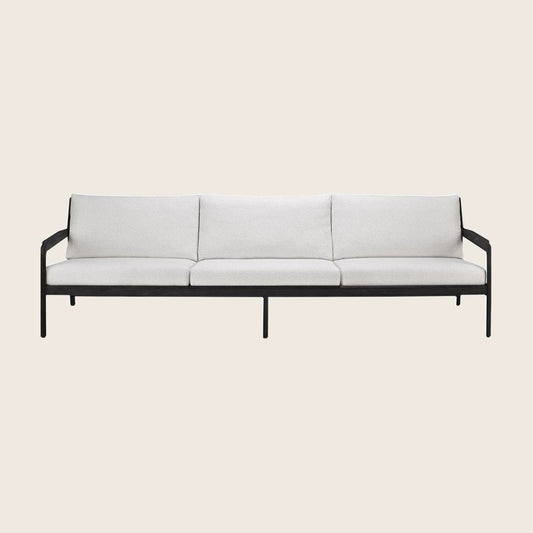 Black Jack Outdoor 3-Seater Sofa
