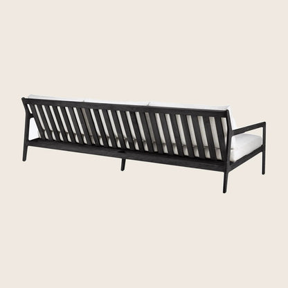 Black Jack Outdoor 3-Seater Sofa