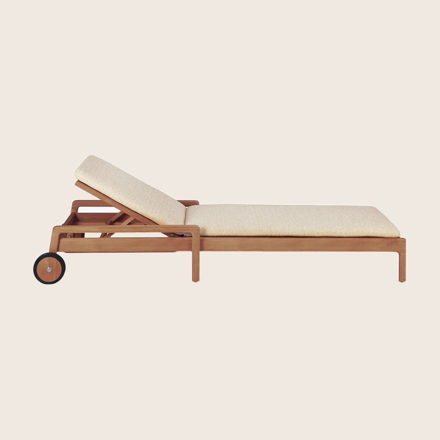 Teak Jack Outdoor Adjustable Lounger