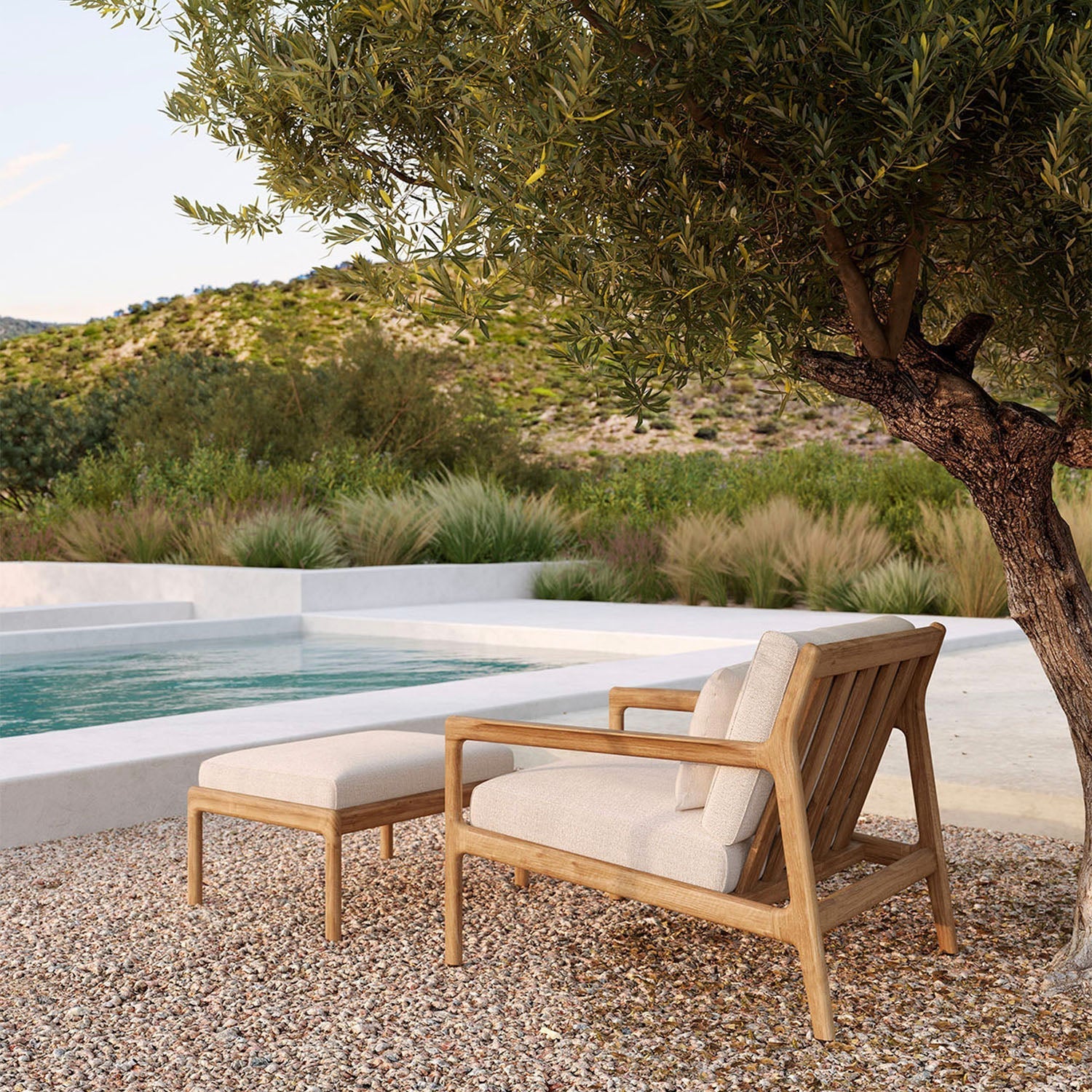 Teak Jack Outdoor Lounge Chair