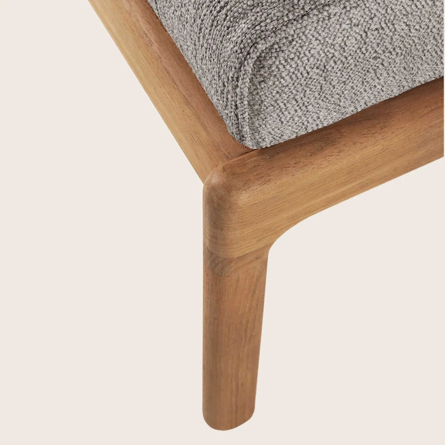 Teak Jack Outdoor Footstool