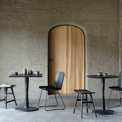 Oak Torsion Square Dining Table