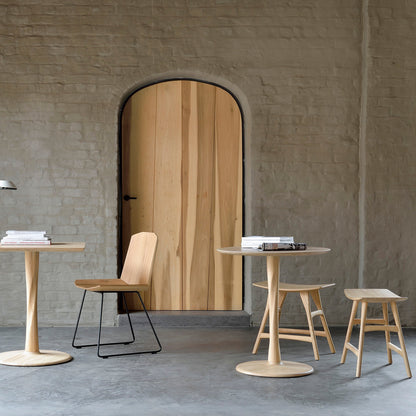 Oak Torsion Square Dining Table