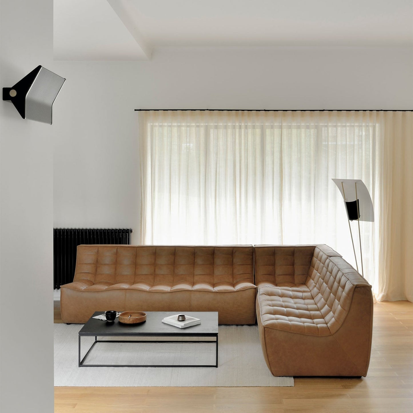 N701 Tufted Armless Sofa