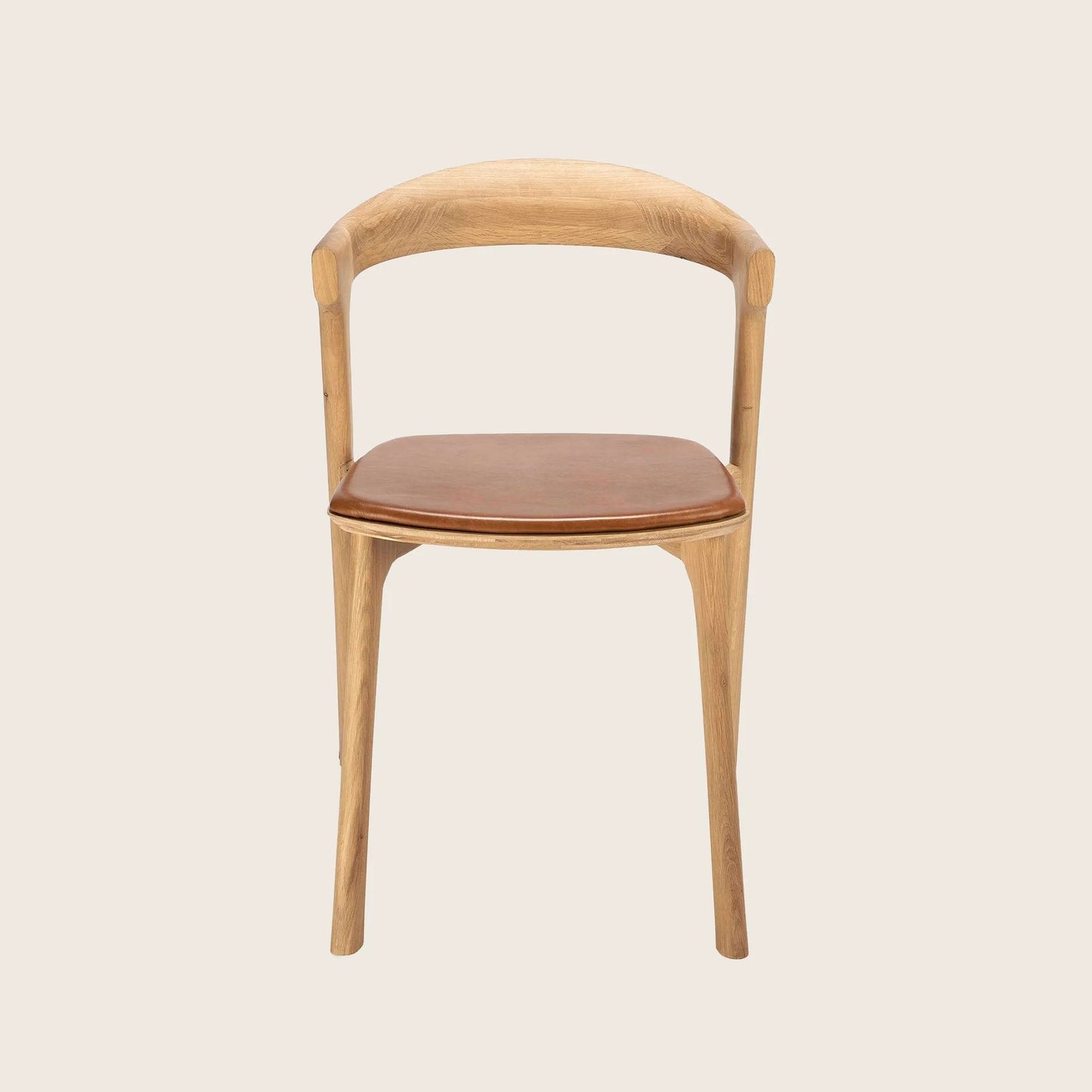 Leather Bok Side Chair
