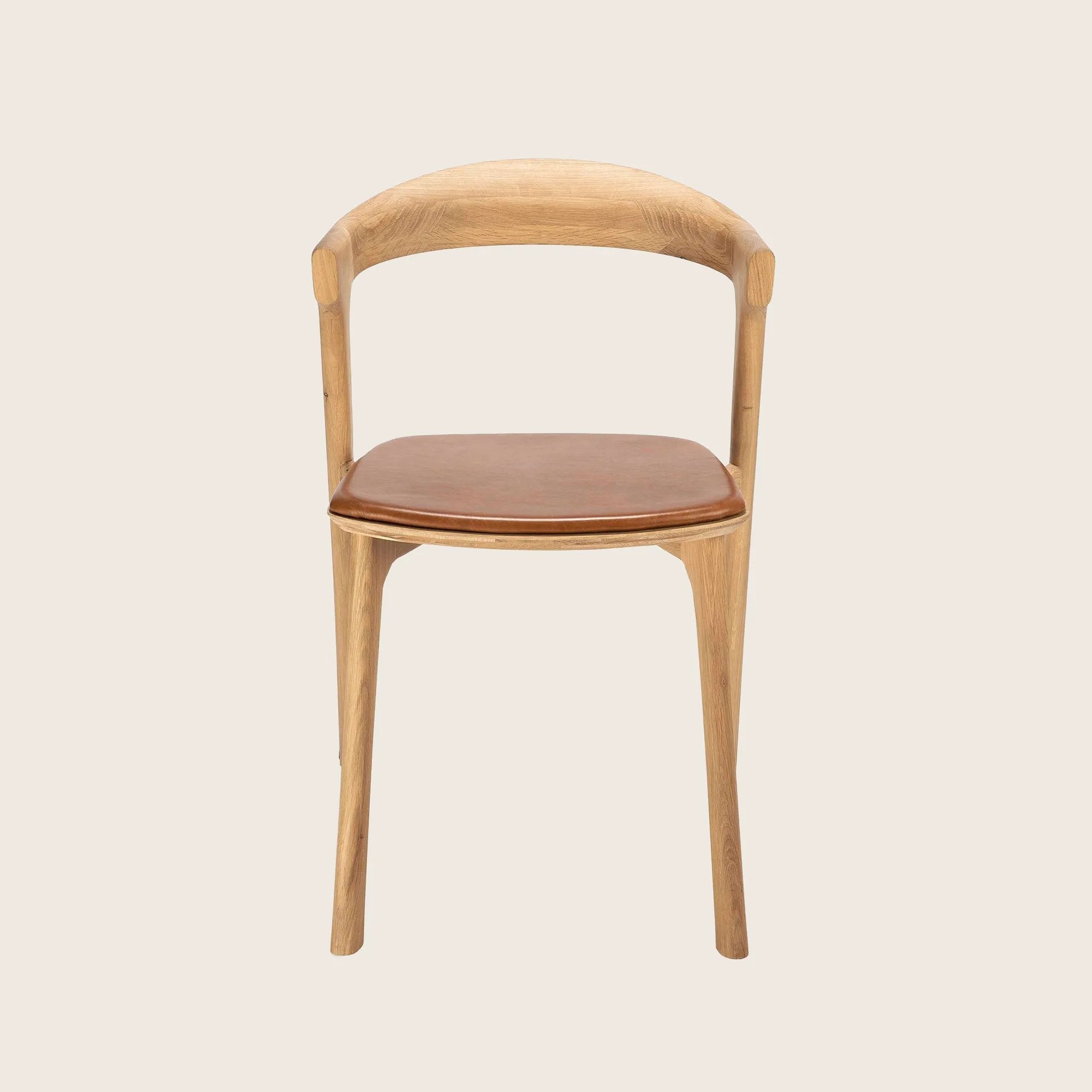 Leather Bok Side Chair