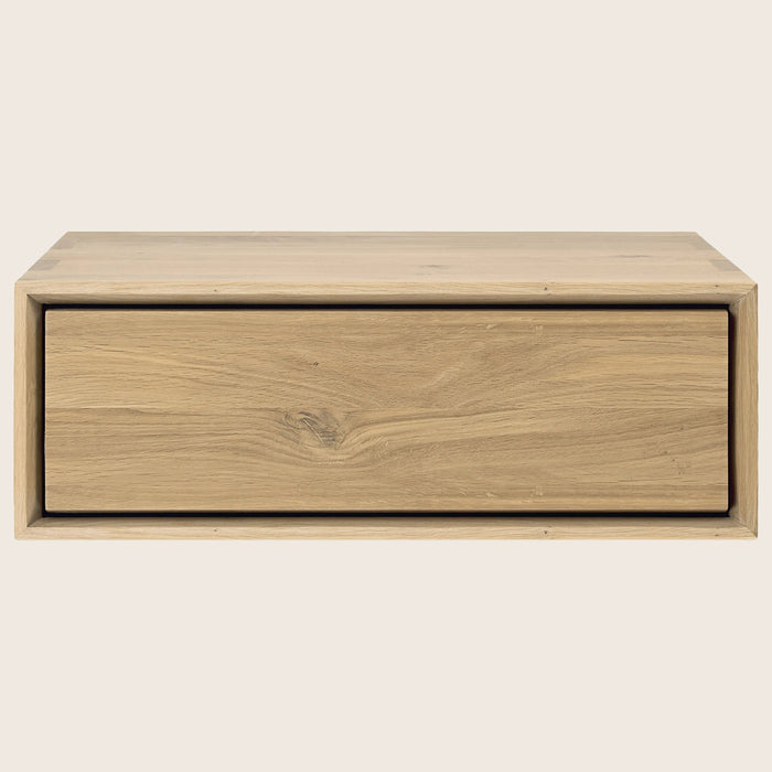 Nordic II Oak Hanging Nightstand