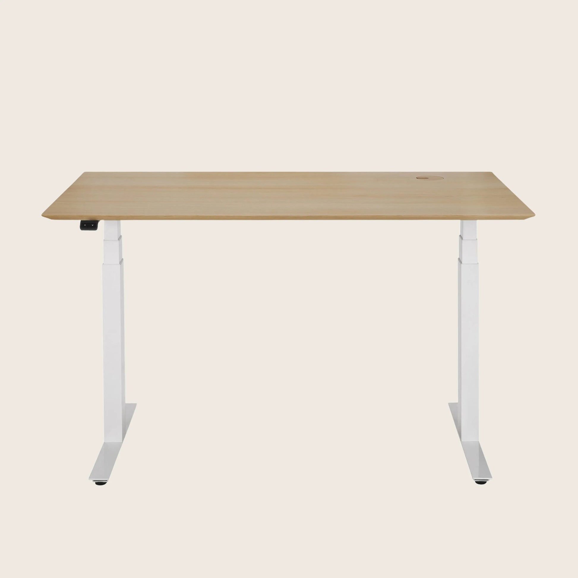 Oak Bok Adjustable Desk