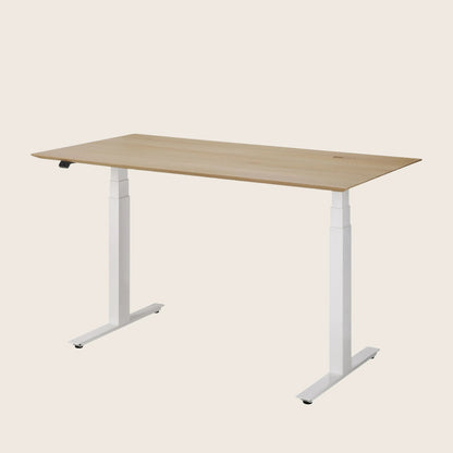 Oak Bok Adjustable Desk