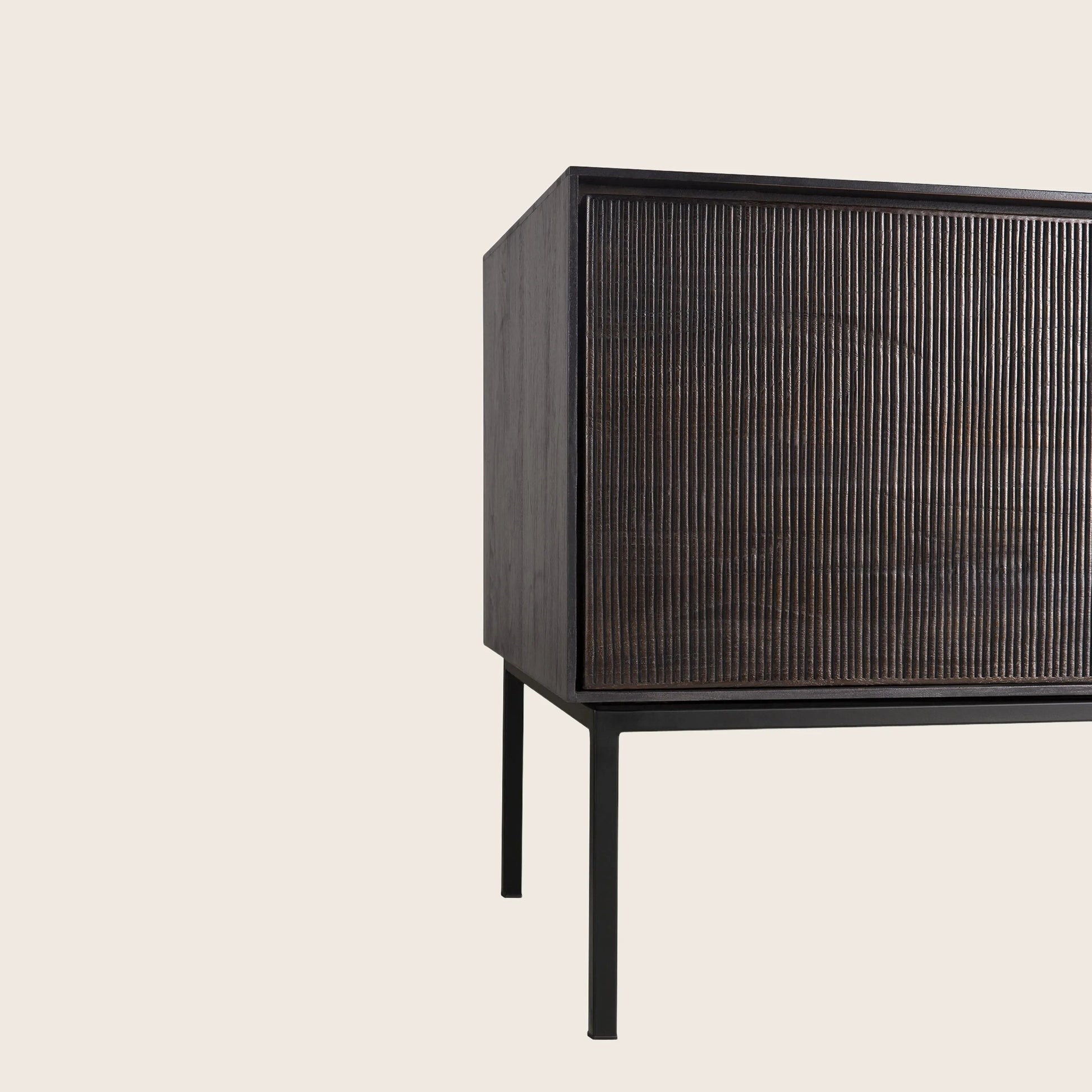 Grooves Low TV Cupboard