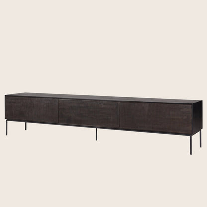 Grooves Low TV Cupboard