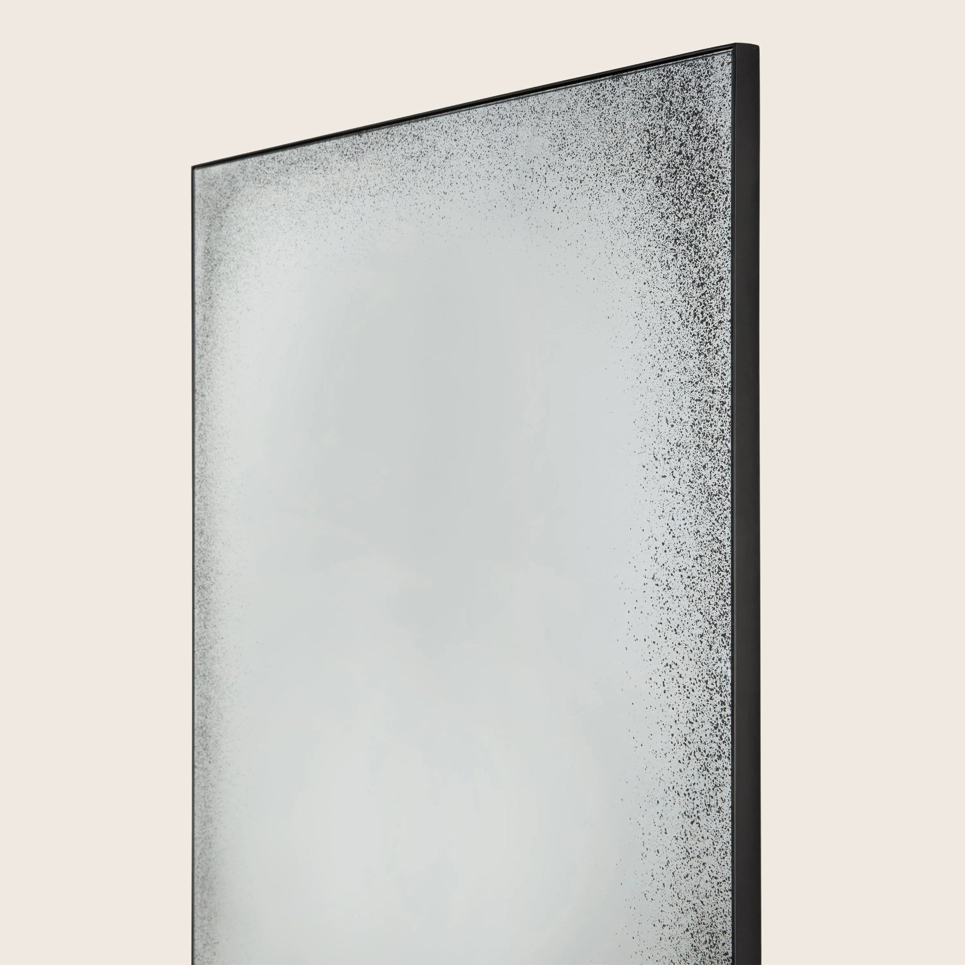 Aged Rectangular Wall Mirror