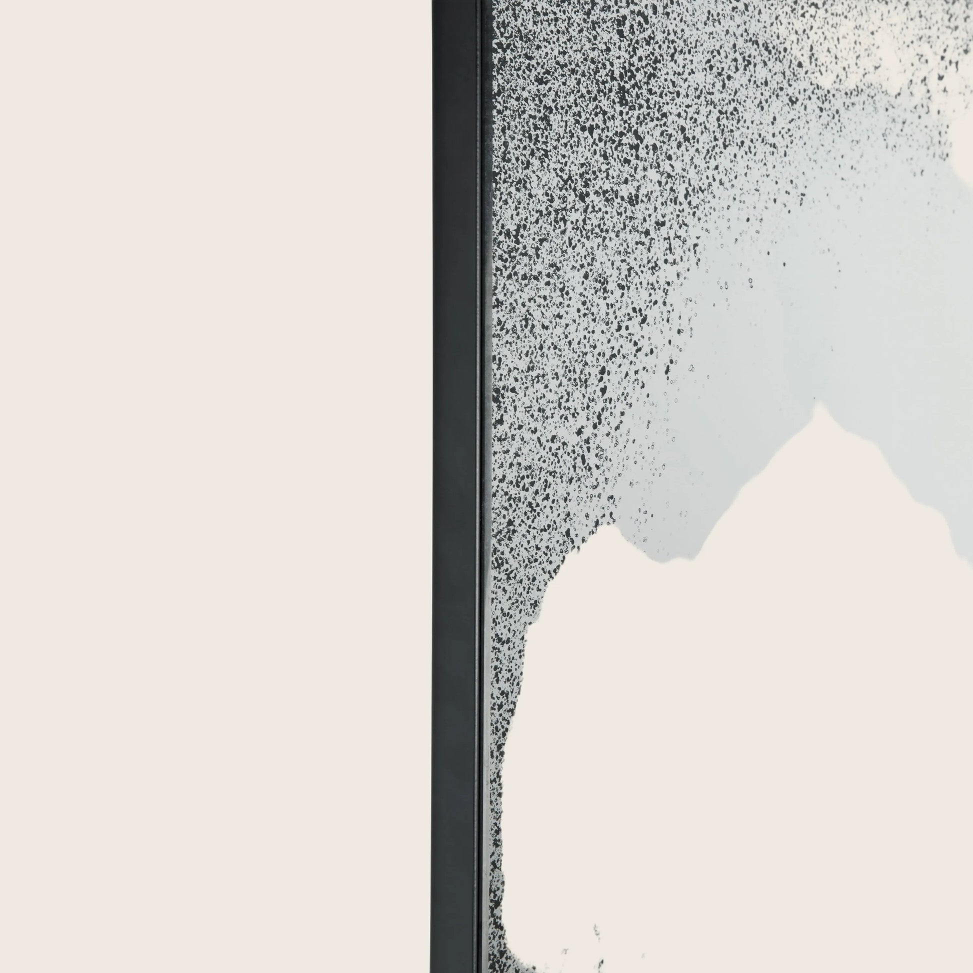Aged Rectangular Wall Mirror