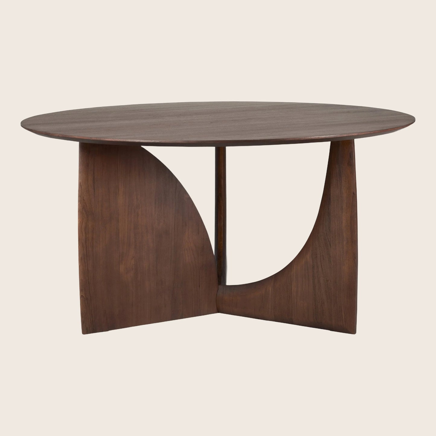 Geometric Round Dining Table