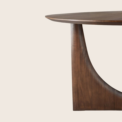Geometric Round Dining Table