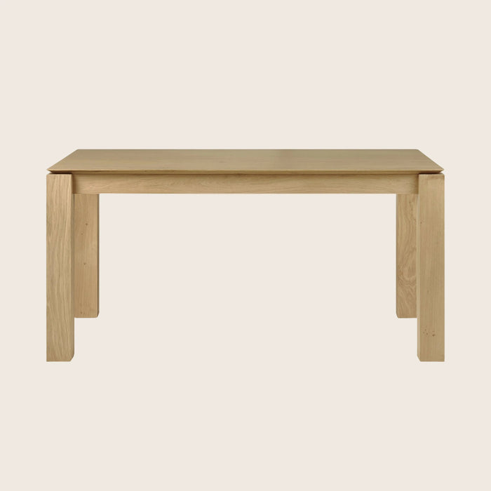 Oak Slice Dining Table