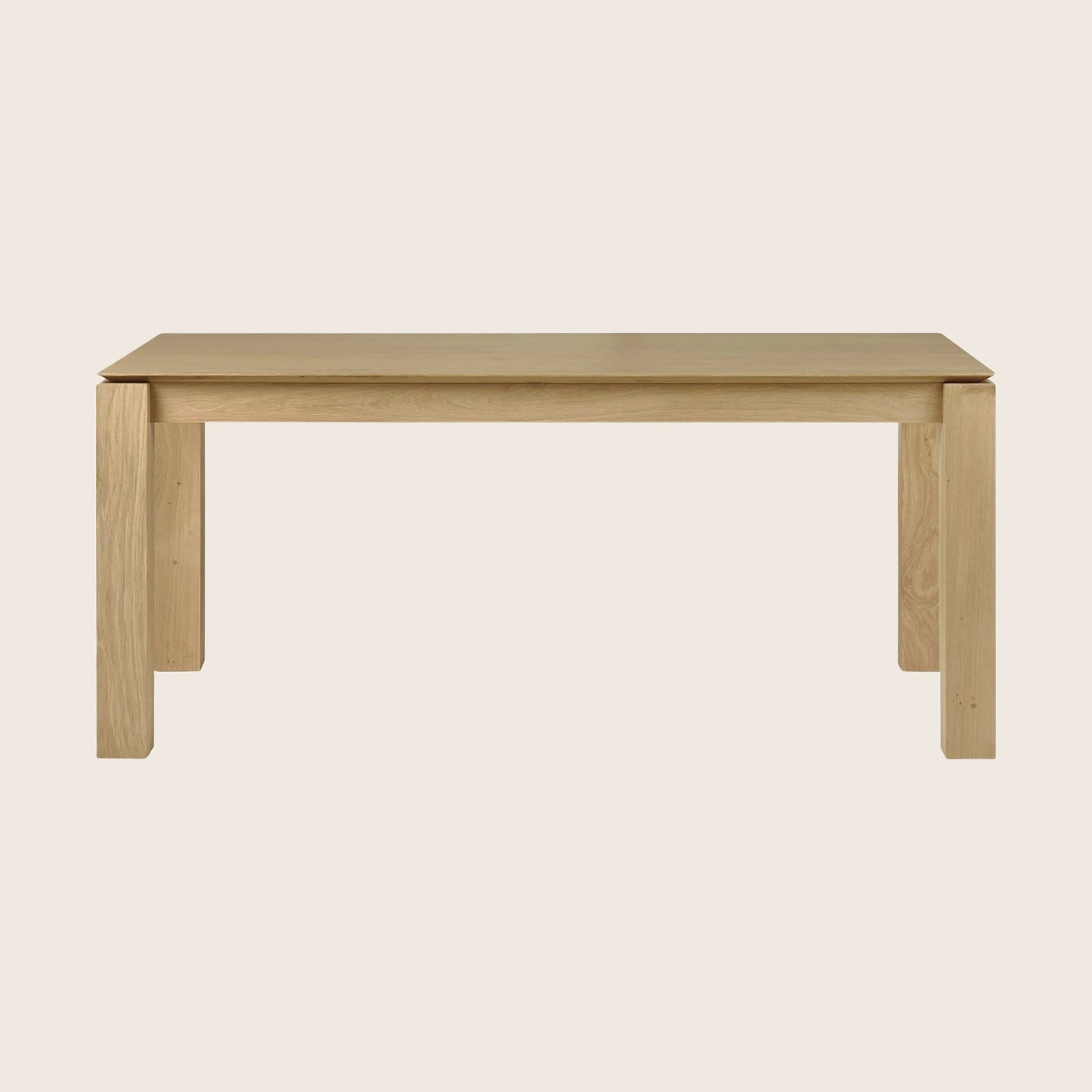 Oak Slice Dining Table