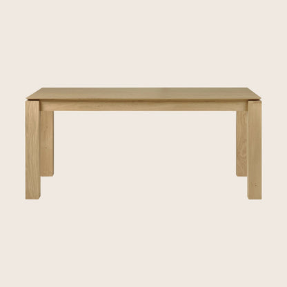 Oak Slice Dining Table