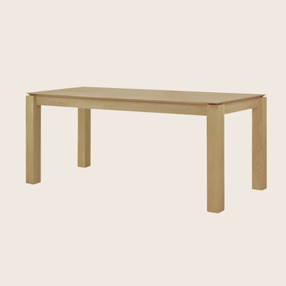 Oak Slice Dining Table