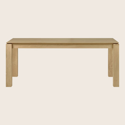 Oak Slice Dining Table