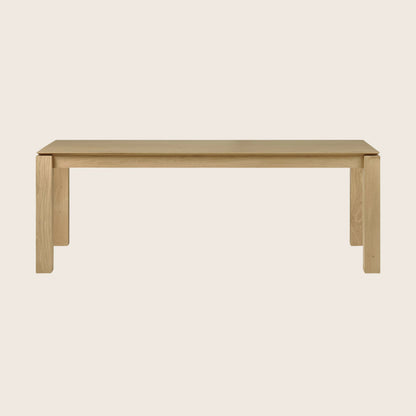 Oak Slice Dining Table