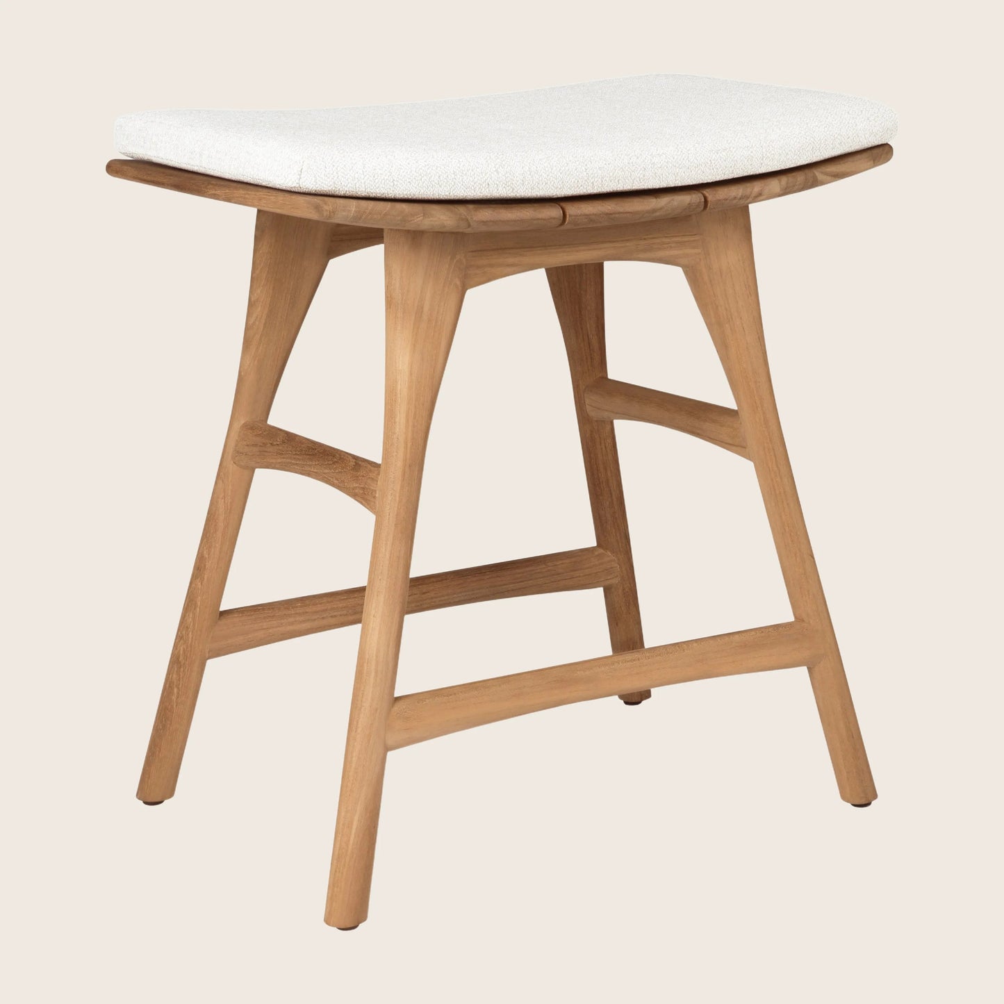 Osso Outdoor Upholstered Stool