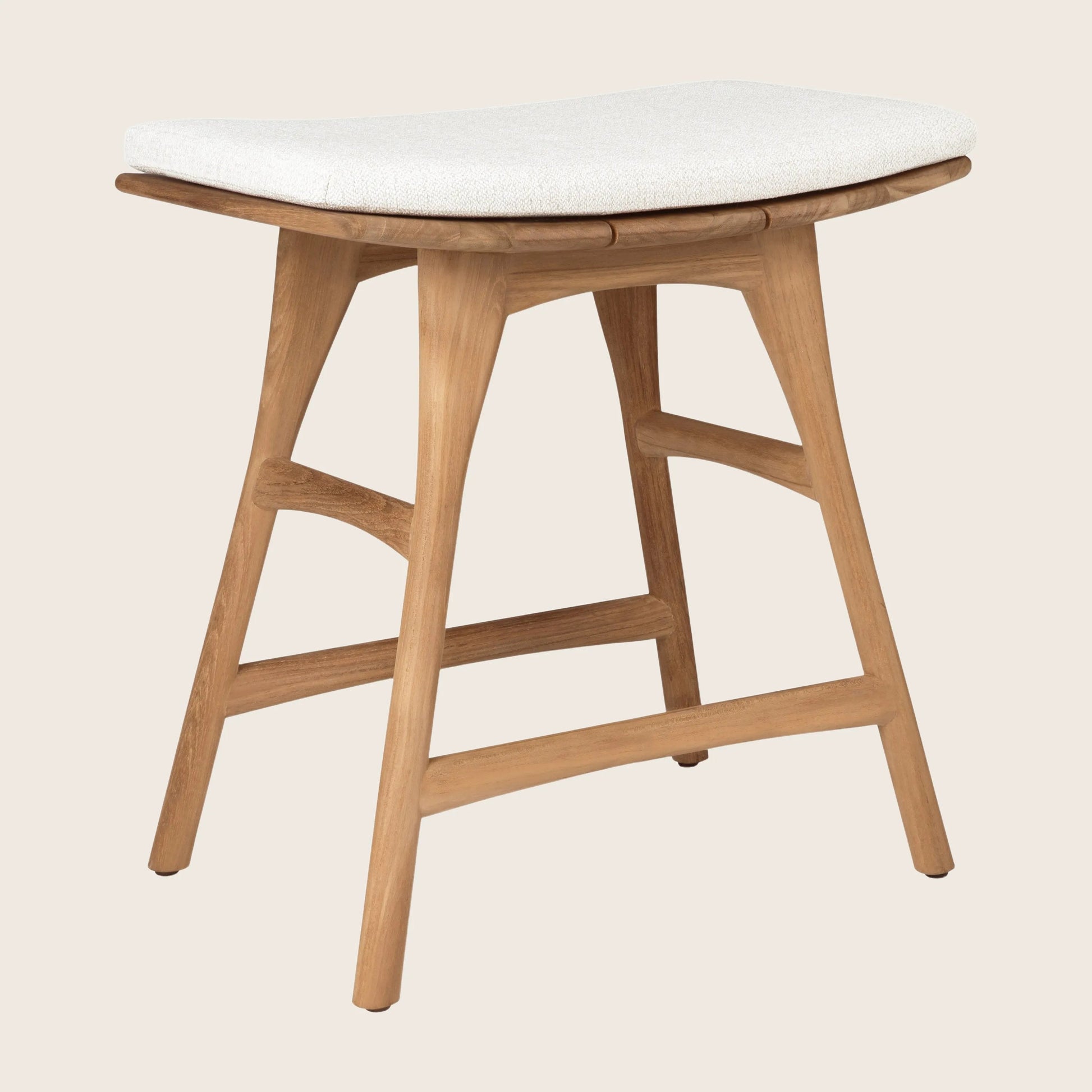 Osso Outdoor Upholstered Stool