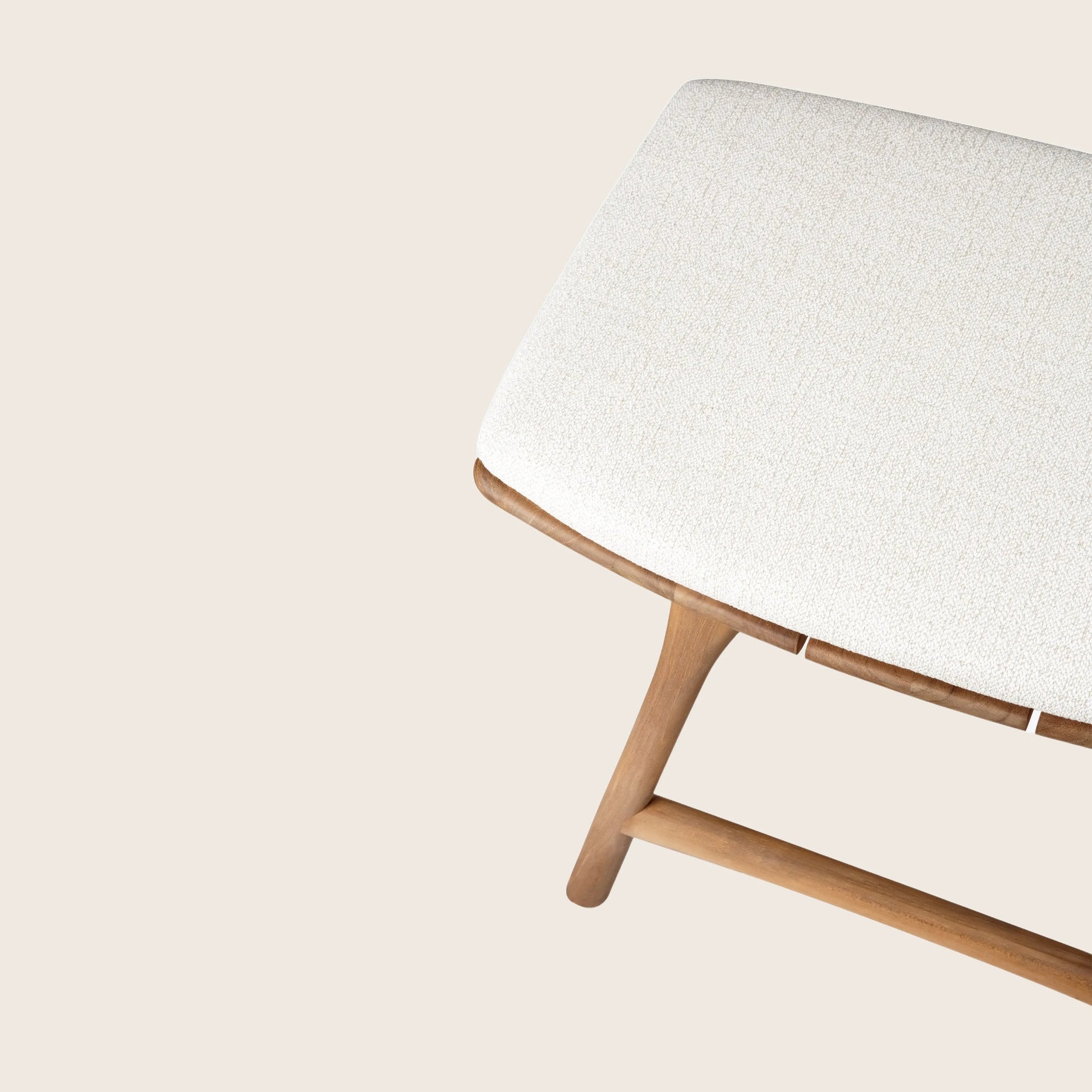 Osso Outdoor Upholstered Stool