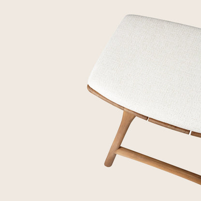 Osso Outdoor Upholstered Stool