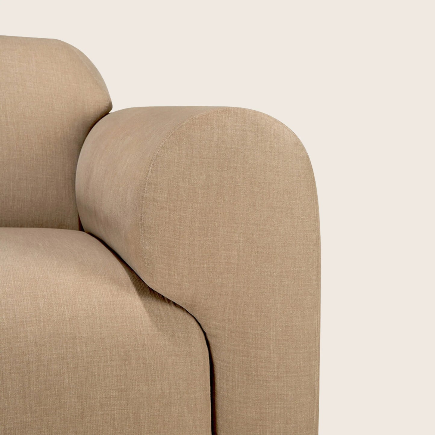 Bulky Modular 4-Piece Sectional