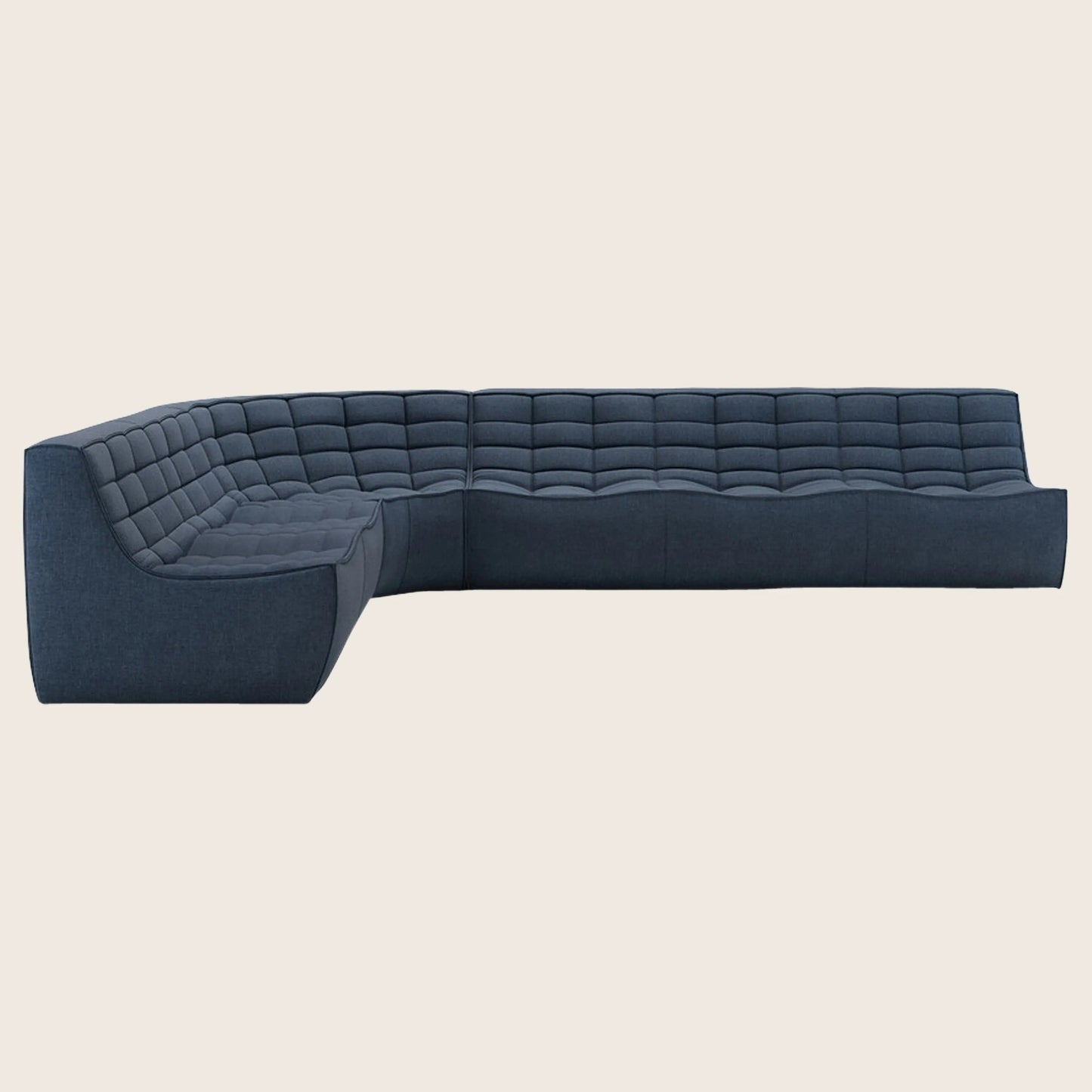 N701 Modular Round-Corner Sectional