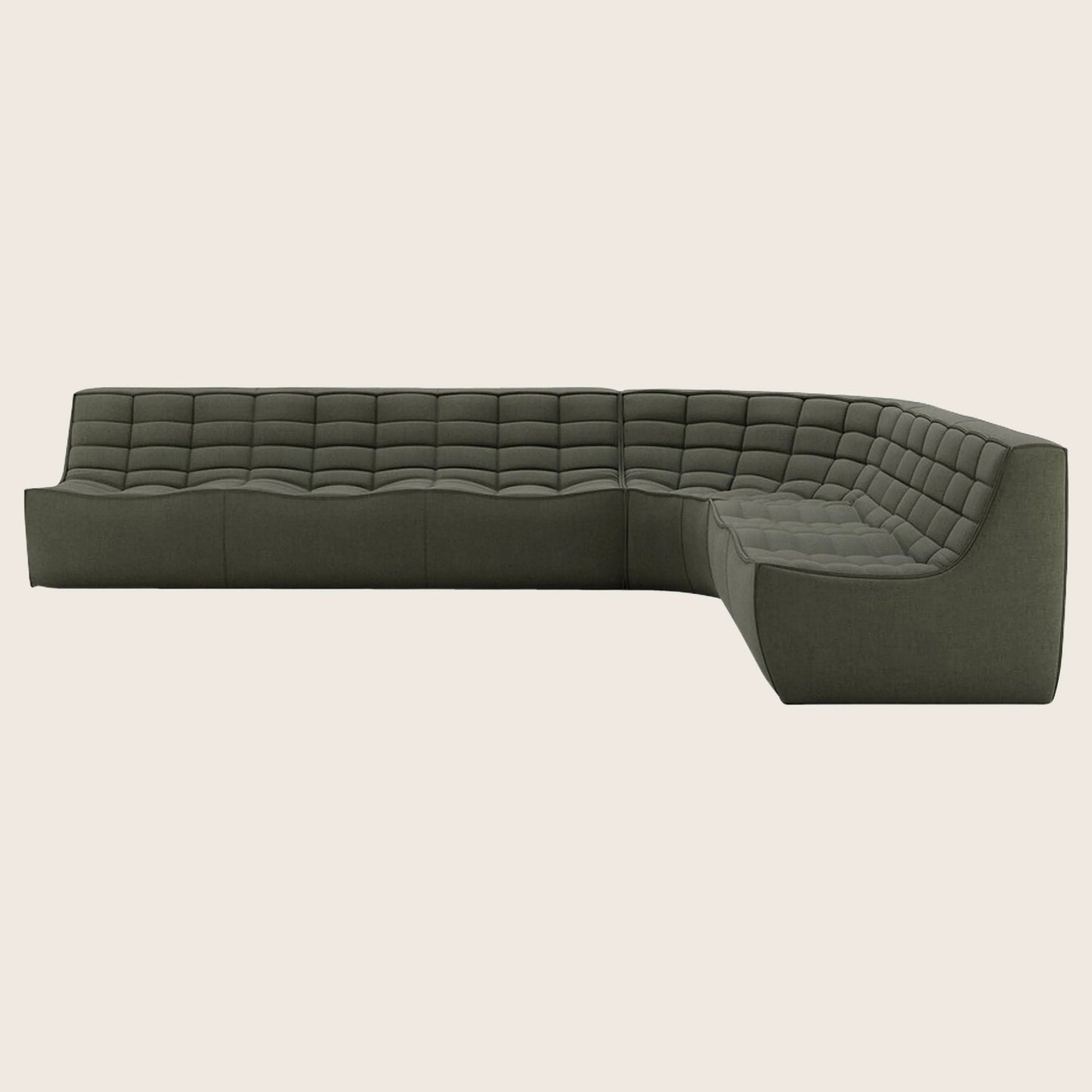 N701 Modular Round-Corner Sectional