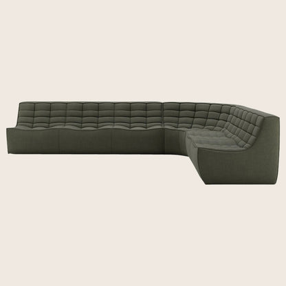 N701 Modular Round-Corner Sectional