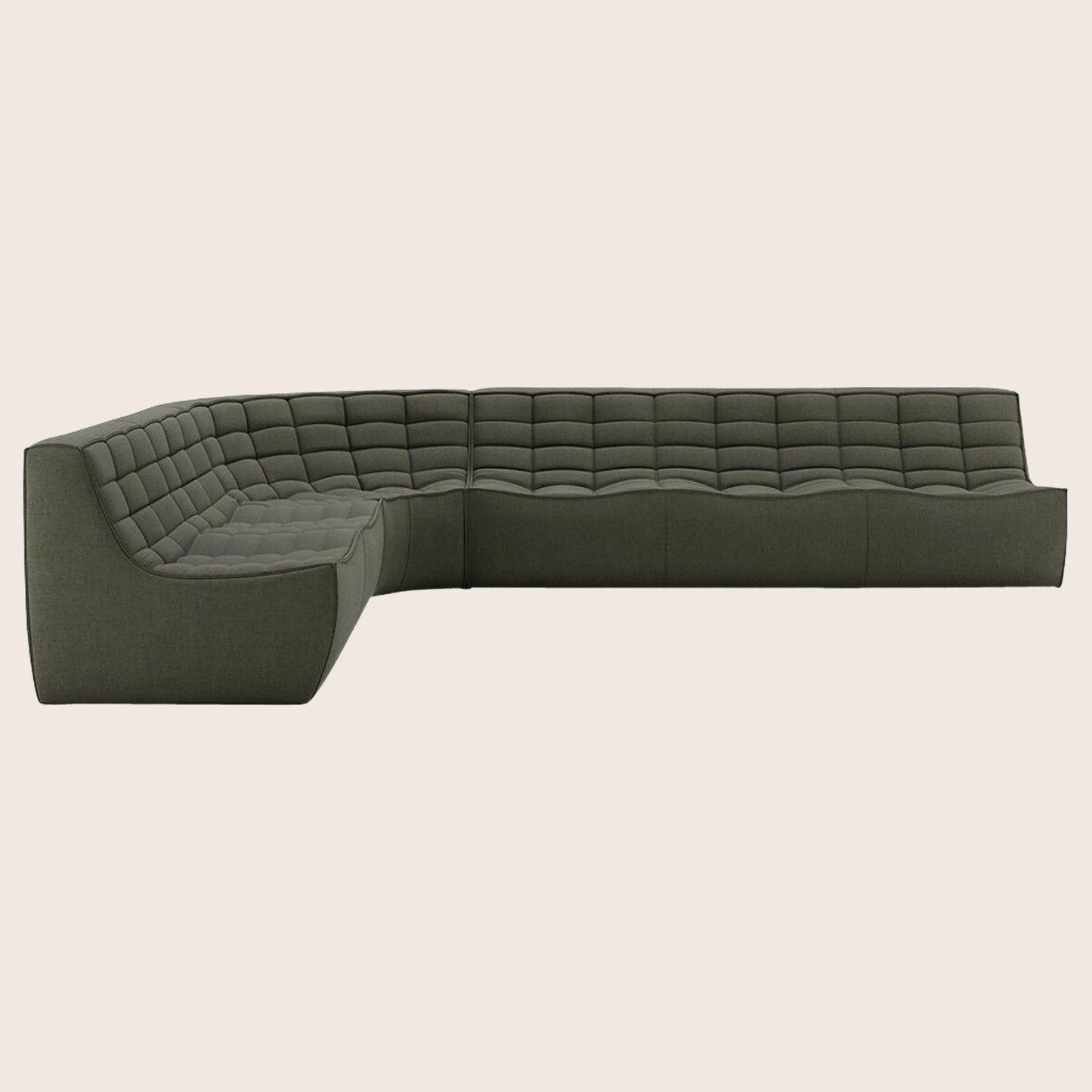N701 Modular Round-Corner Sectional