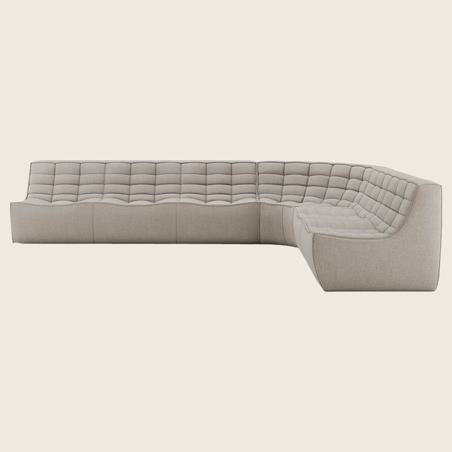 N701 Modular Round-Corner Sectional
