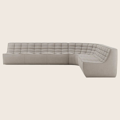 N701 Modular Round-Corner Sectional