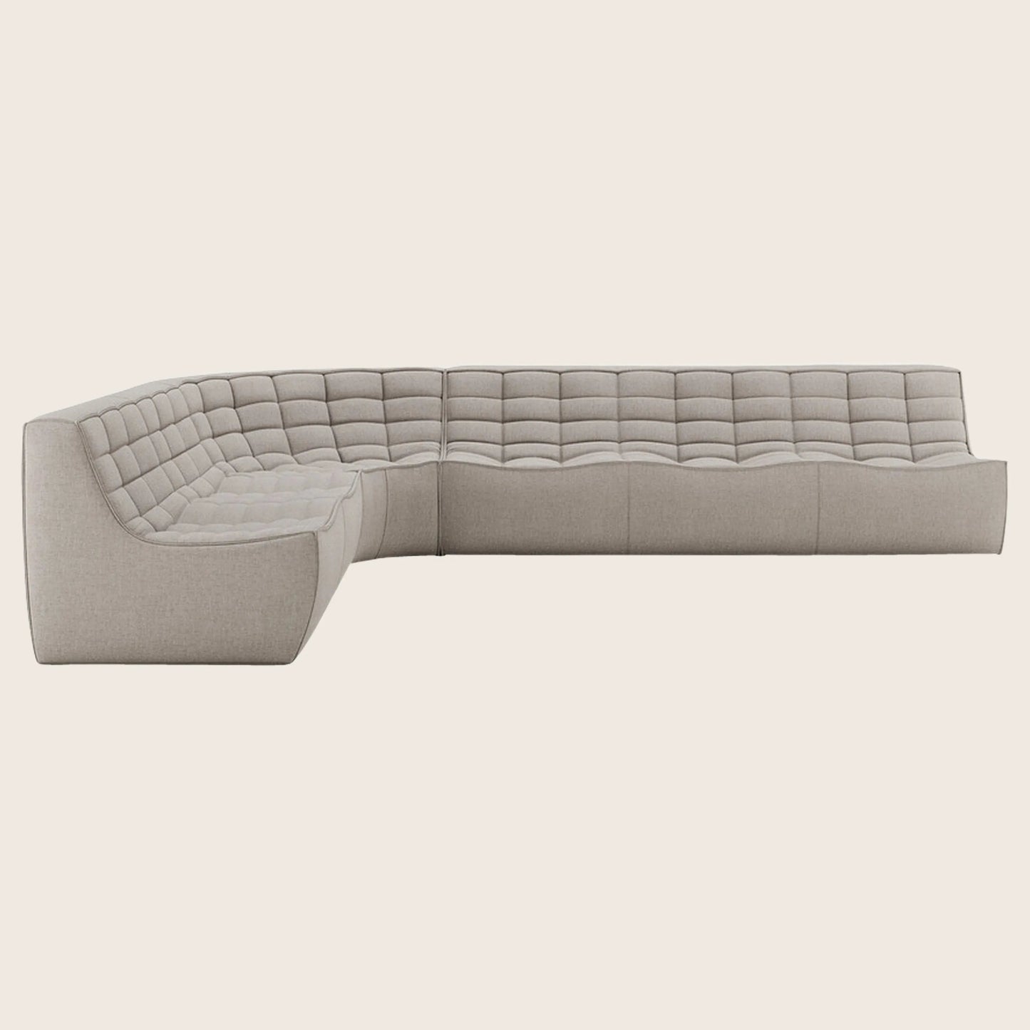N701 Modular Round-Corner Sectional