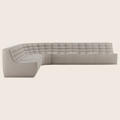 N701 Modular Round-Corner Sectional