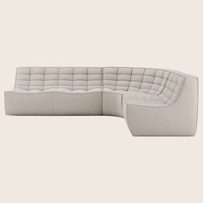 N701 Modular Round-Corner Sectional