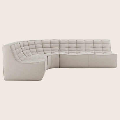 N701 Modular Round-Corner Sectional