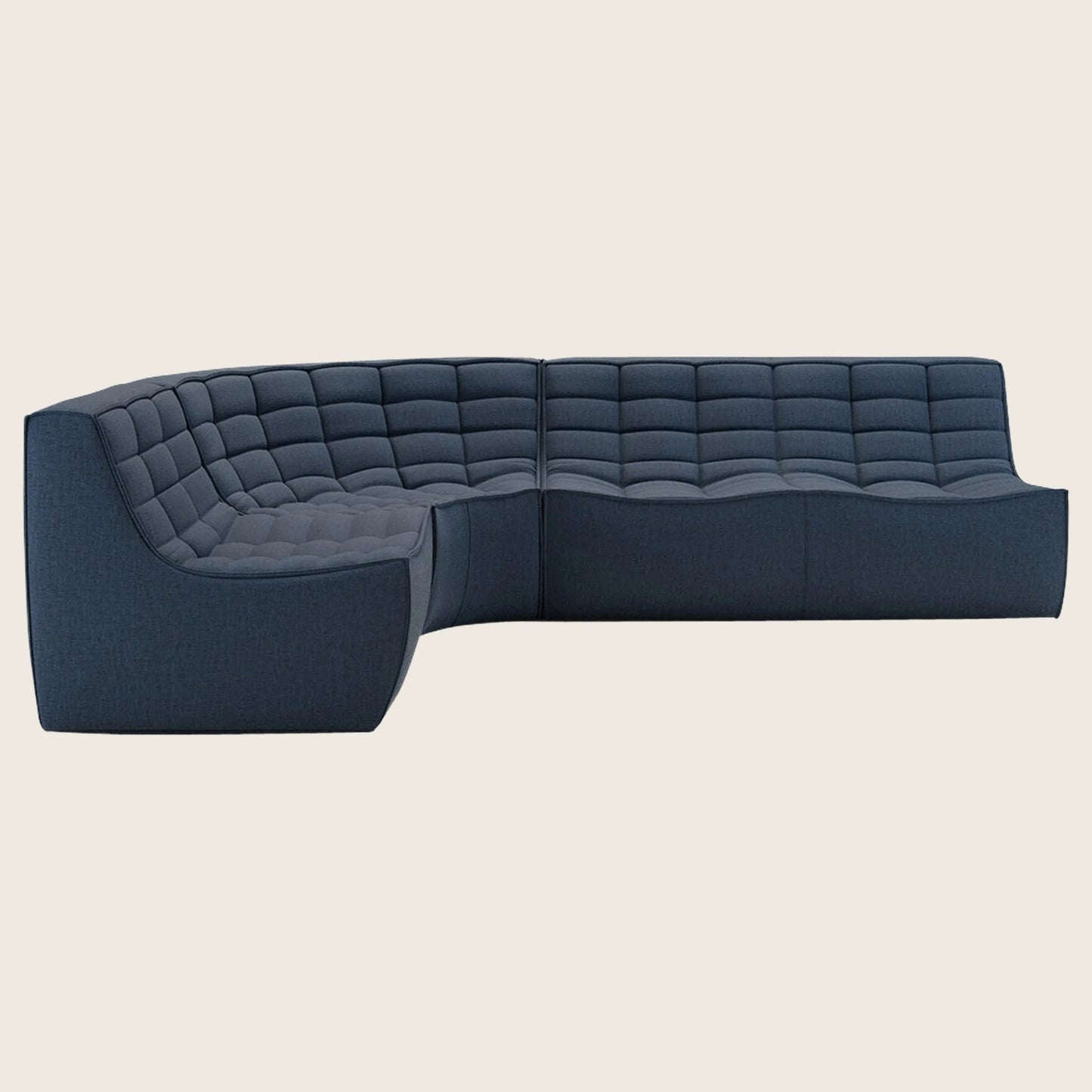N701 Modular Round-Corner Sectional