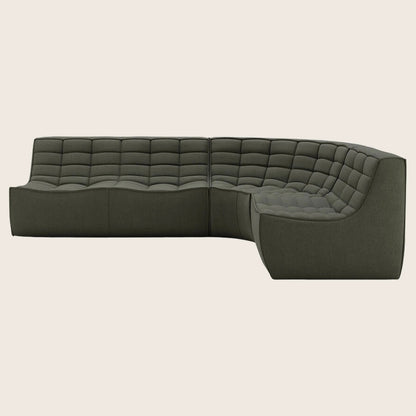 N701 Modular Round-Corner Sectional