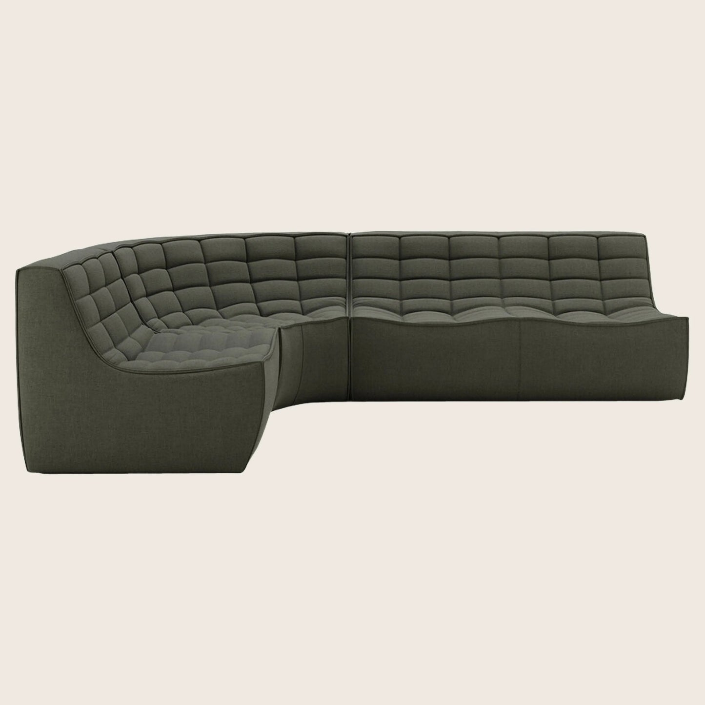 N701 Modular Round-Corner Sectional