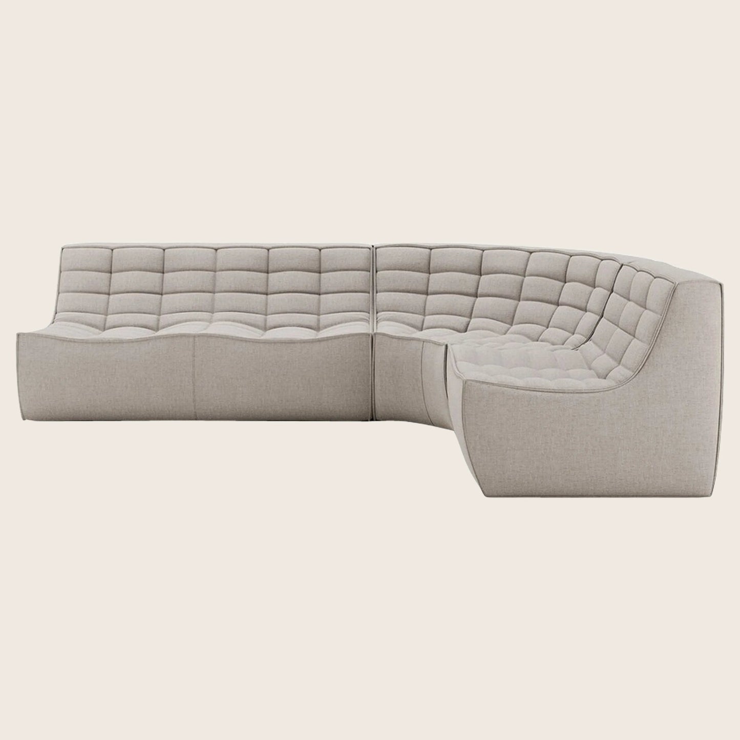 N701 Modular Round-Corner Sectional